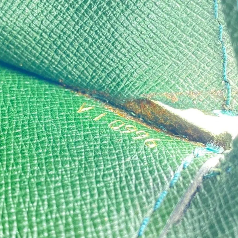 Louis Vuitton Green Taiga Leather Lozan Attache